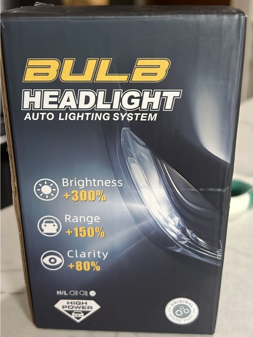 NEW BULB Headlight Auto Lighting System